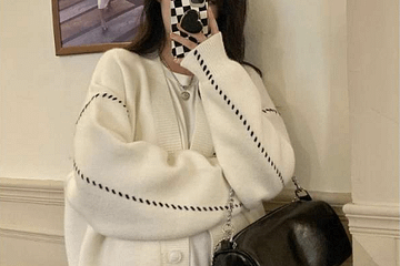 ceptall 스티치가디건